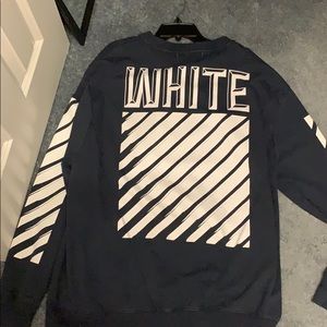 Off white crew neck